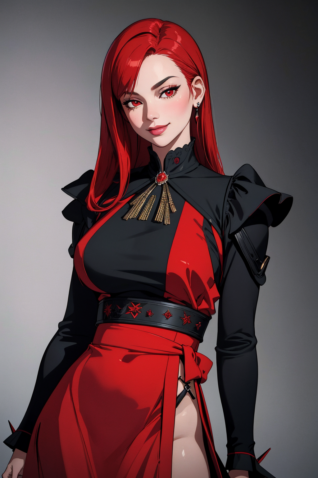 01587-2854178448-((Masterpiece, best quality,edgQuality)),smirk,smug,_edgAyre, red hair,red eyes,dress_ _lora_edgAyre_AC6_1_.png